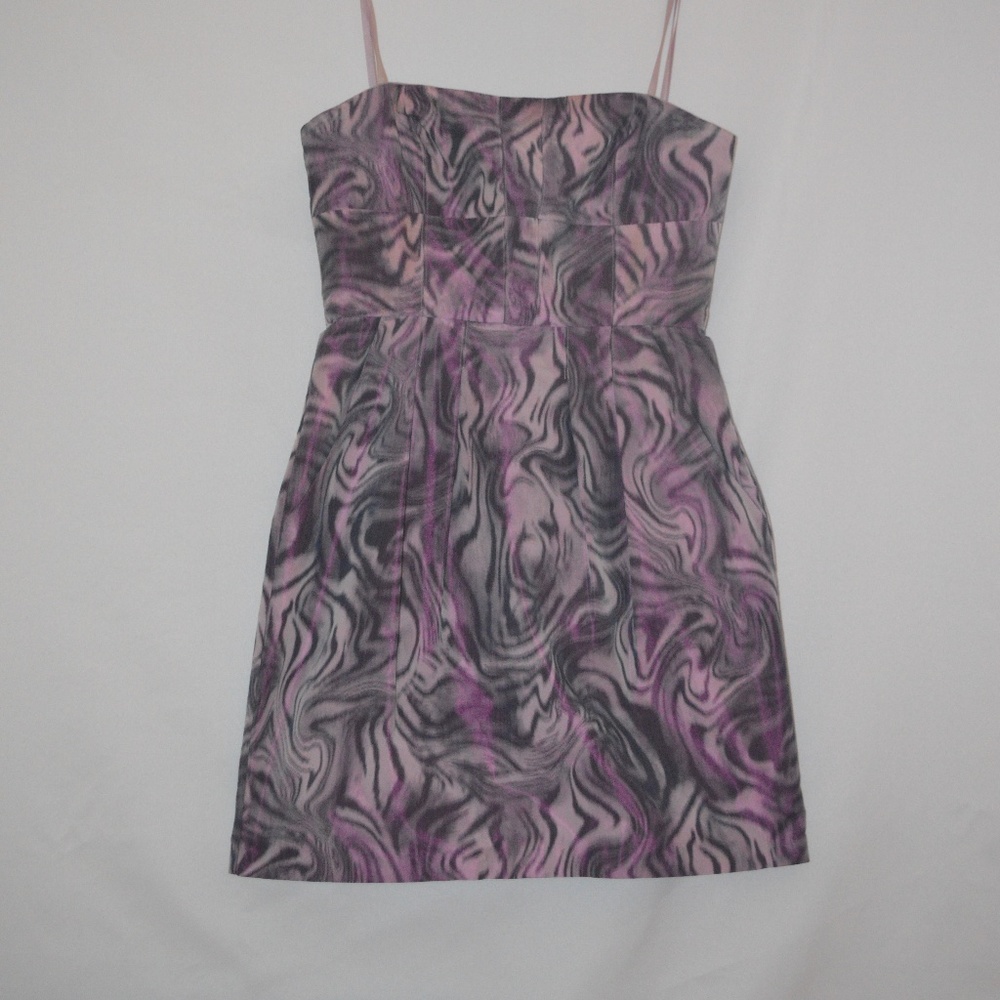 BCBG strapless mini dress